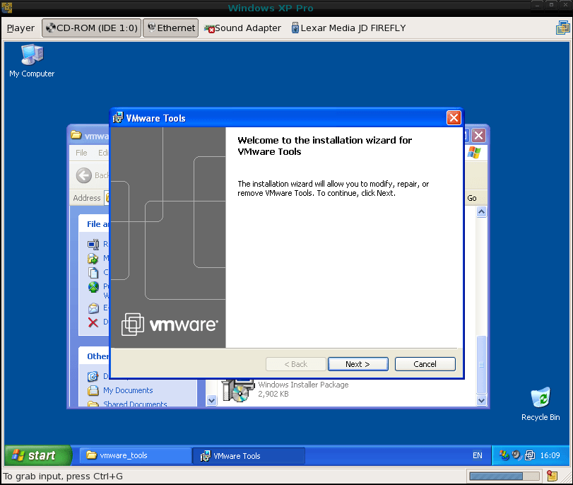 XP ON LINUX