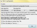 Cryptographic options