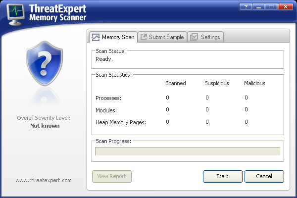 Memory Scan Window