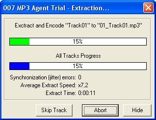 Extraction to MP3