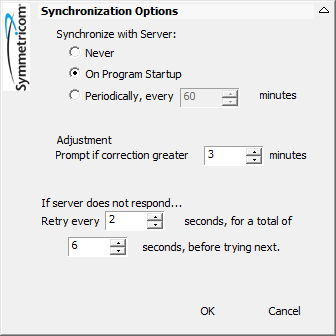 Sync Options