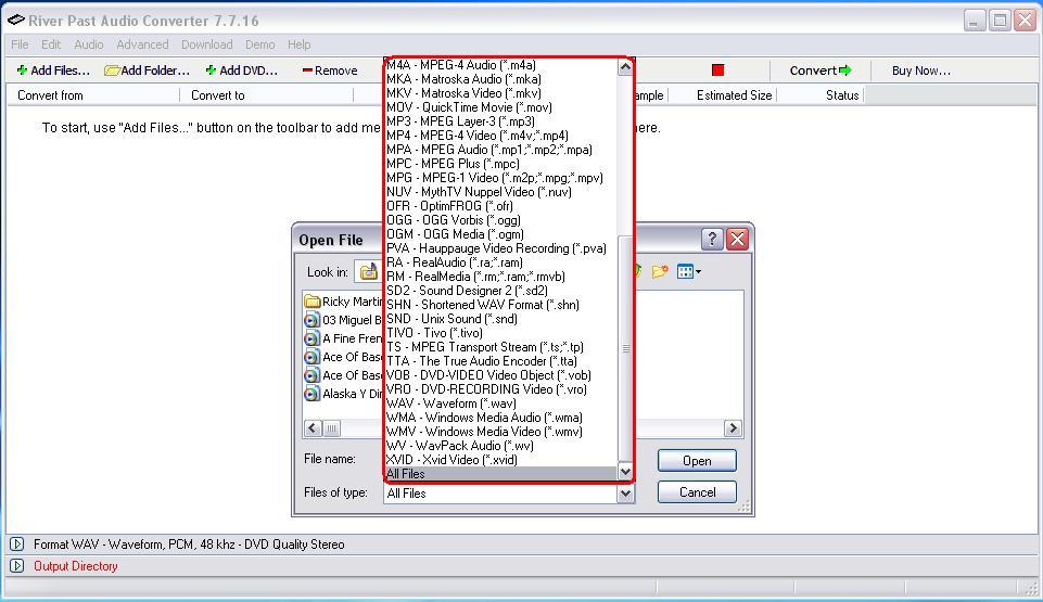 Input Formats