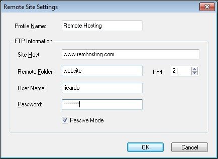 Remote Site Registration