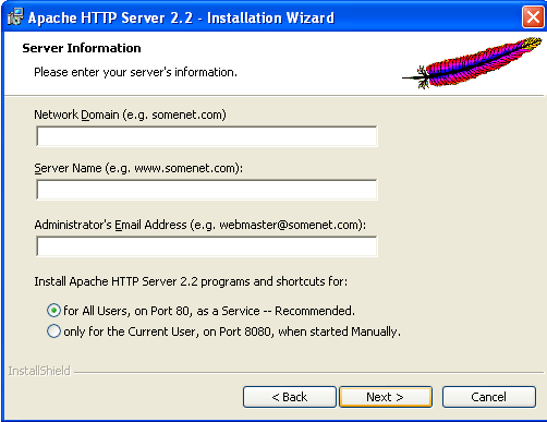 Requesting Server information