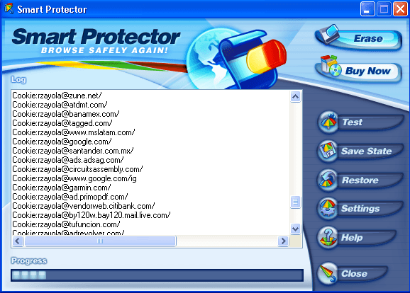 Smart Protector erase process