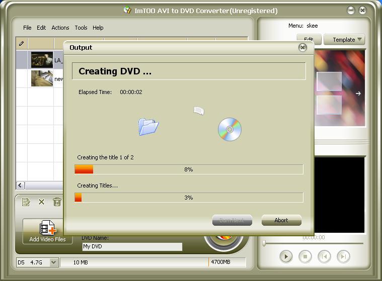 DVD Creation