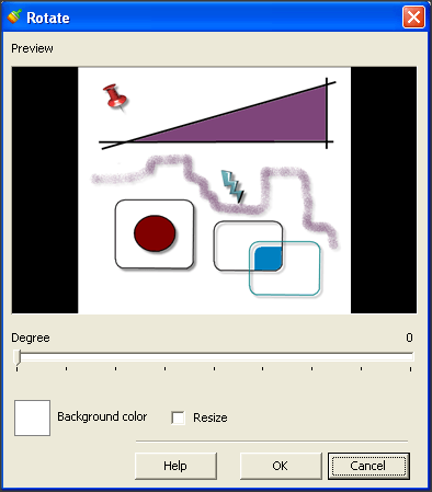 Rotate Effect Properties