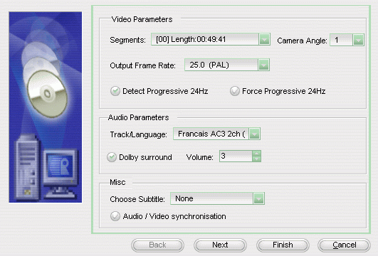 Input options