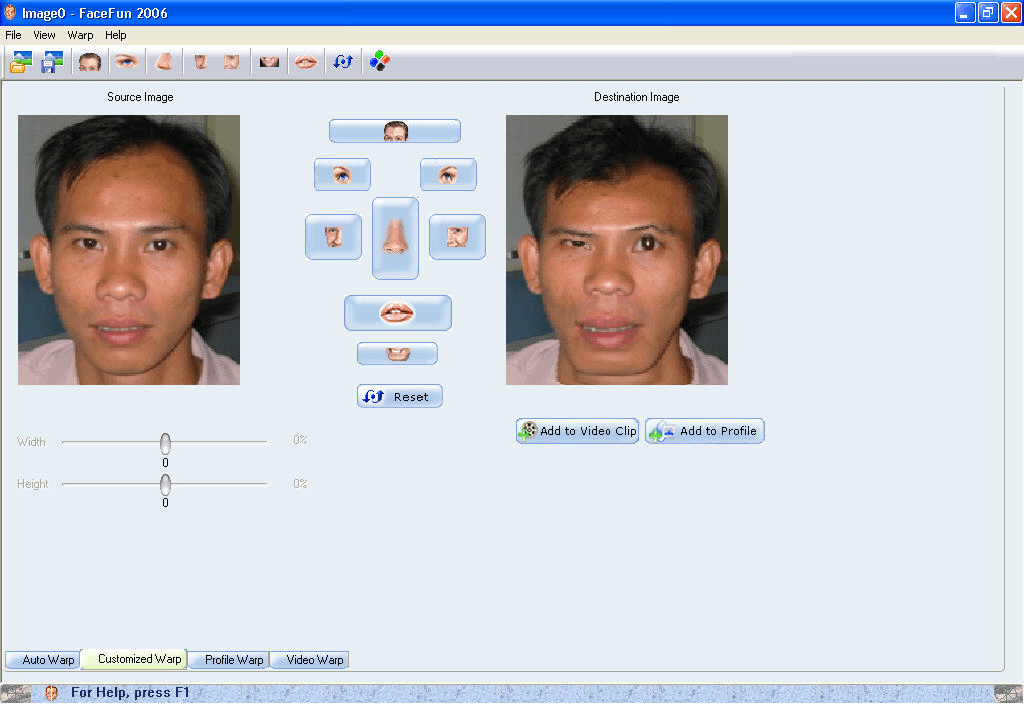 FaceFun screenshot