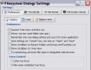 Filesystem Dialogs Settings