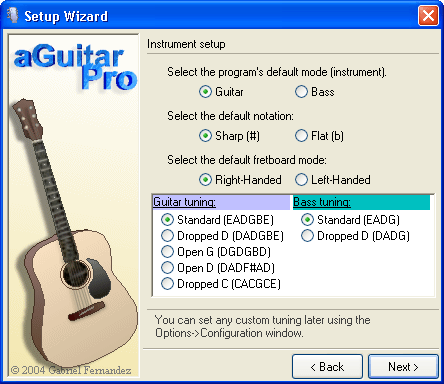 Setup Wizard