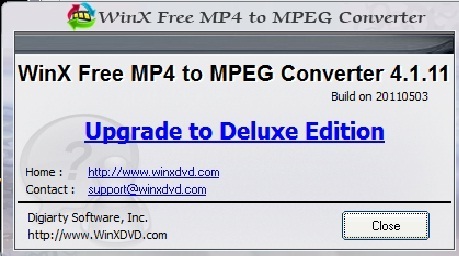 Convert MP4 to MPEG about