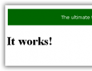 Same HTML file, the encrypted result. The green box is added by the program in its freeware version.