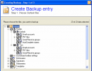 create backup entry