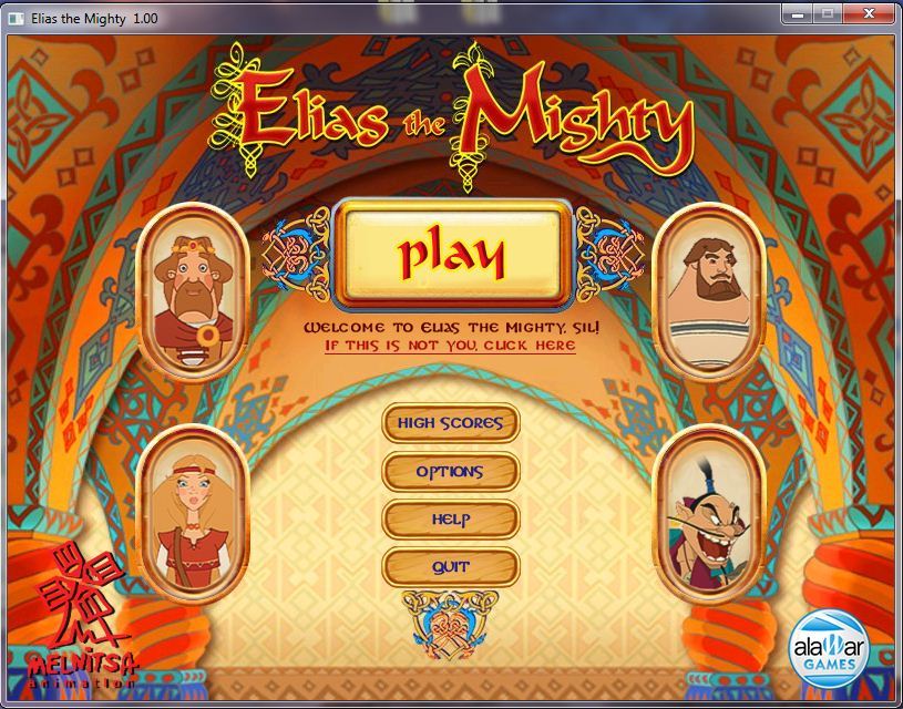 Main menu