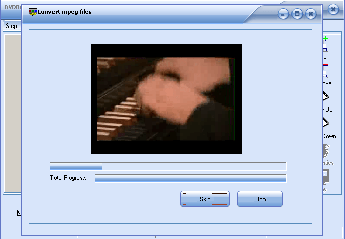 Converting MPEG File