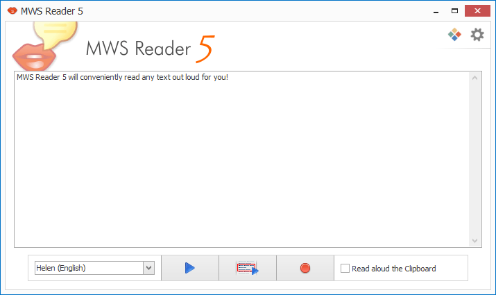 MWS Reader 5 GUI