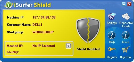 Shield Disabled