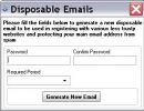Disposable Emails