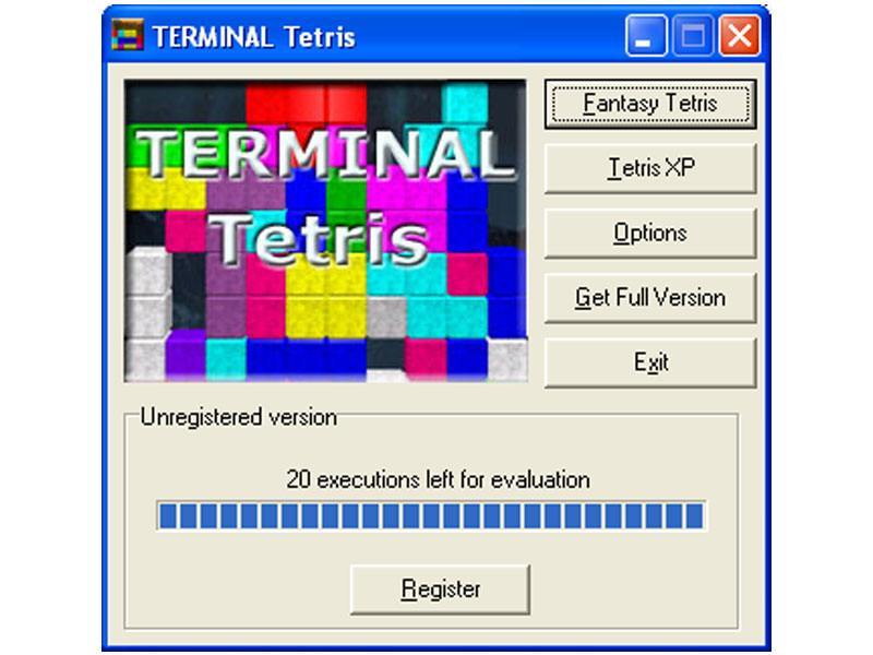 Terminal Tetris