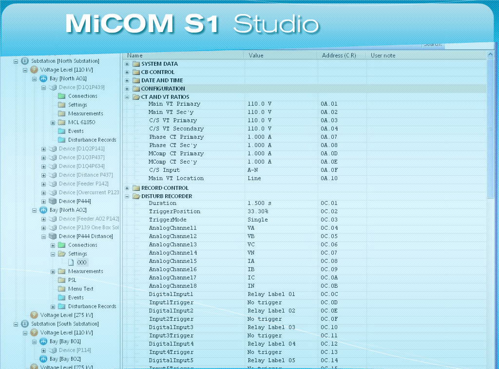 MiCOM S1 Studio