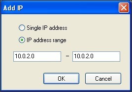 IP Address Scanning Method