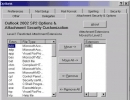 Attachment Options Property Page for Outlook 2002 SP2