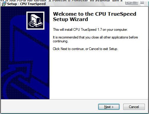 Installation wizard