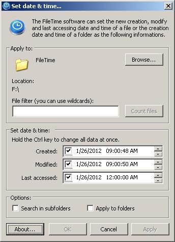 FileTime Interface