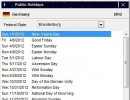 Public Holidays
