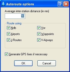 Autoroute options