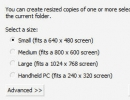 Image Resizer Powertoy for Windows XP 1.0 Basic settings