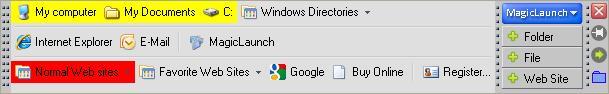 MagicLaunch Toolbar