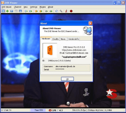 DVBViewer screenshot