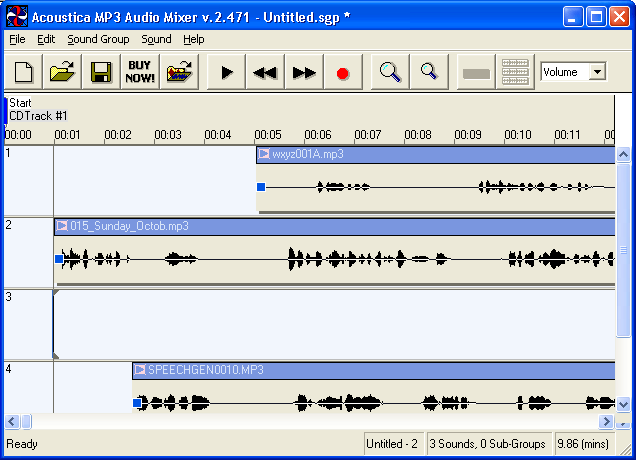 Adding Audio Files