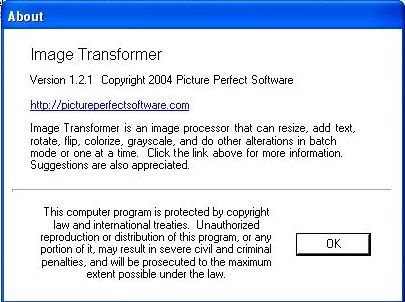 About Image Transformer