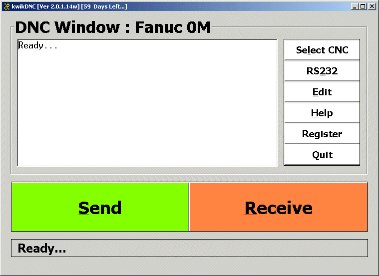 Main window