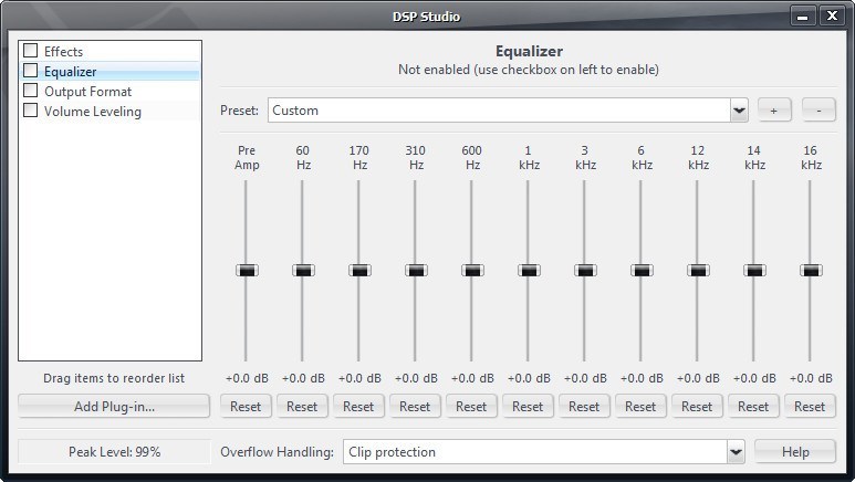 DSP Studio Window