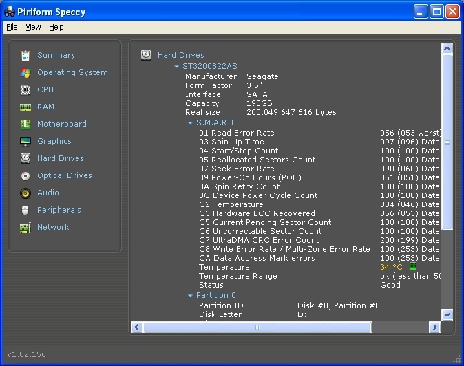 Hard Drives information