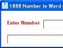 1888 Number to Word Converter