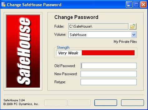 Change password