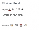 Google Chrome - Formatting Editor on Facebook's Wall