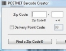 Postnet Barcode Creator
