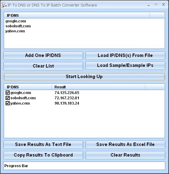 Resolving Results