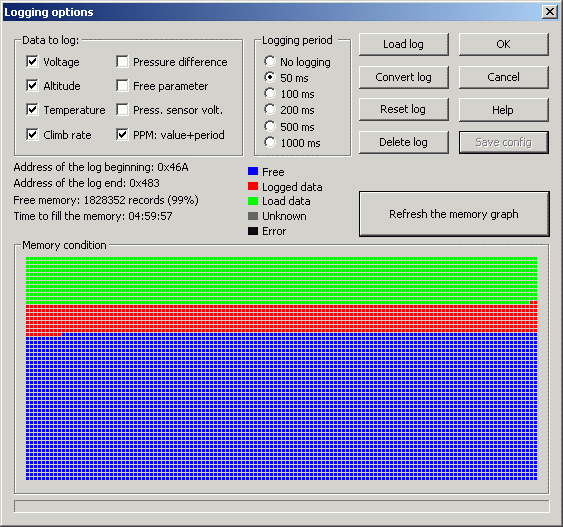 Main window