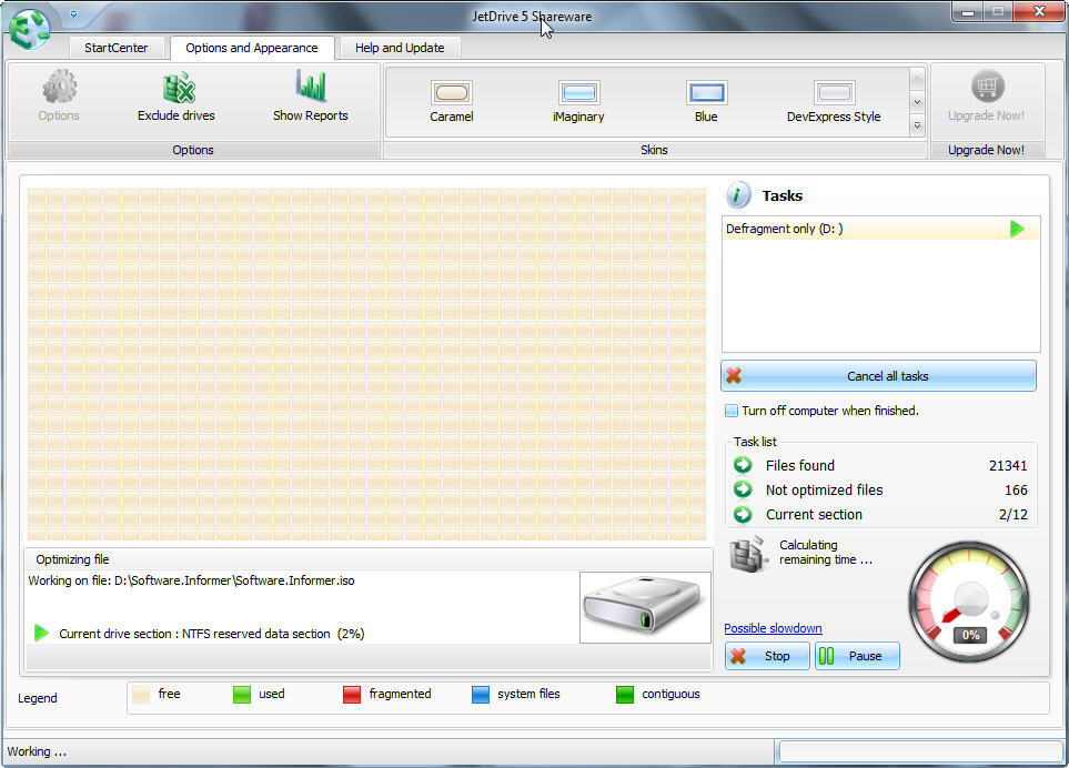 Defragmentation Process