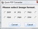 Output Image Formats