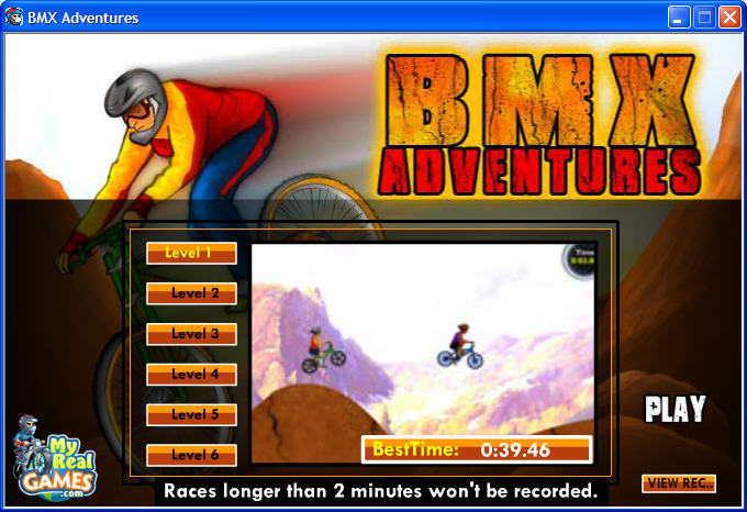 BMX Adventures levels