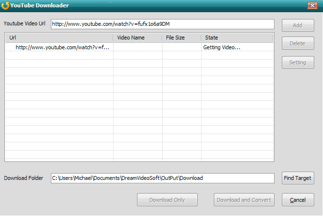 YouTube downloader