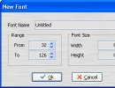 New font Window